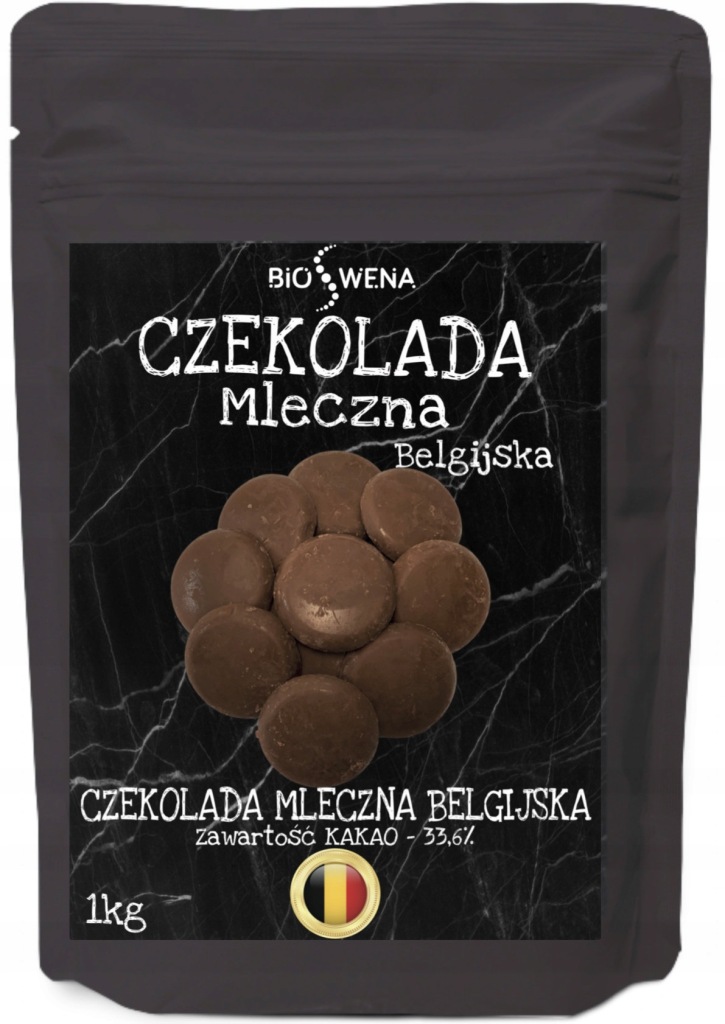 Czekolada mleczna Bioswena 1000 g