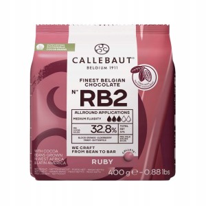 CZEKOLADA CALLEBAUT RUBBY 0,4KG
