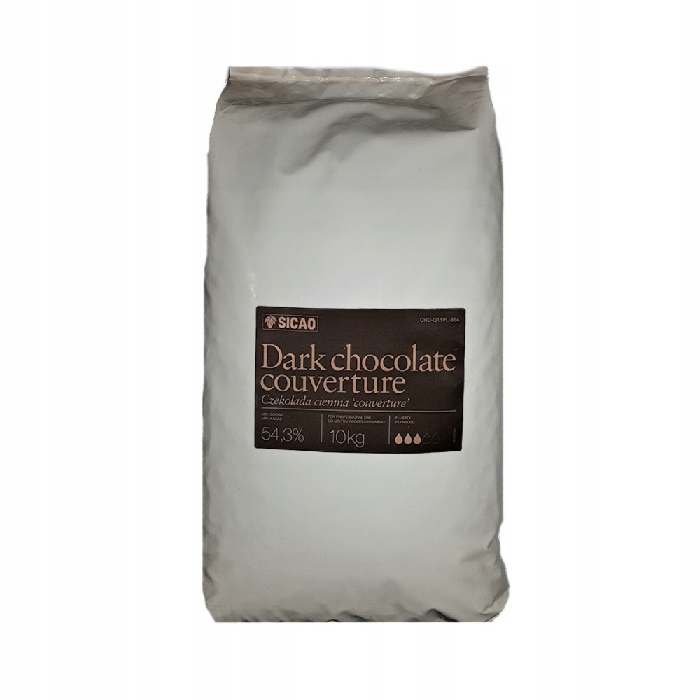 Czekolada deserowa Sicao 54,1% 10 kg