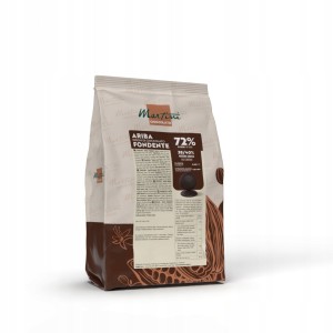 Ariba Czekolada Gorzka 72% Kakao 1kg Pastylki Premium Data 25.03.2028