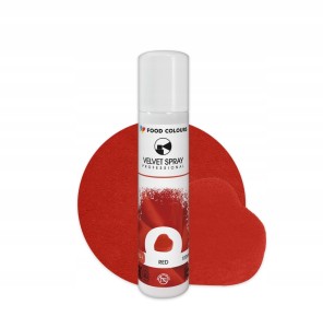 F.C Zamsz w sprayu Food Colours 100 ml. czerwony - Red