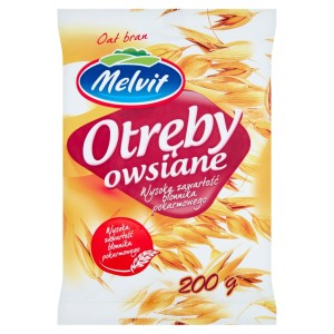 MELVIT Otręby owsiane 200 g
