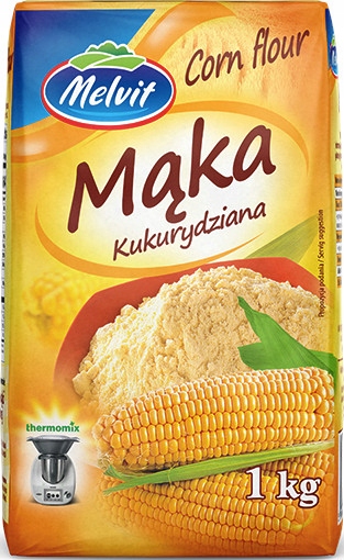 MELVIT Mąka kukurydziana 1 kg