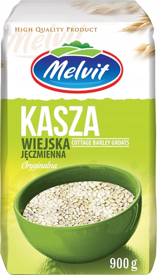 MELVIT Kasza Jęczmienna wiejska 900g