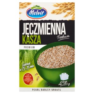 MELVIT Kasza jęczmienna perłowa PREMIUM 4x100g