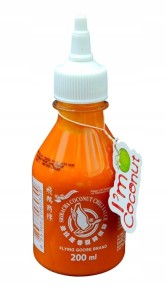 Sos Sriracha Flying Goose chili z Mleczkiem kokosowym 200ml