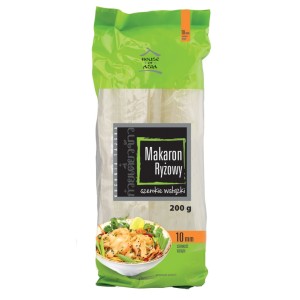 House of Asia Makaron RYŻOWY wstążki 10MM 200 g bezglutenowy