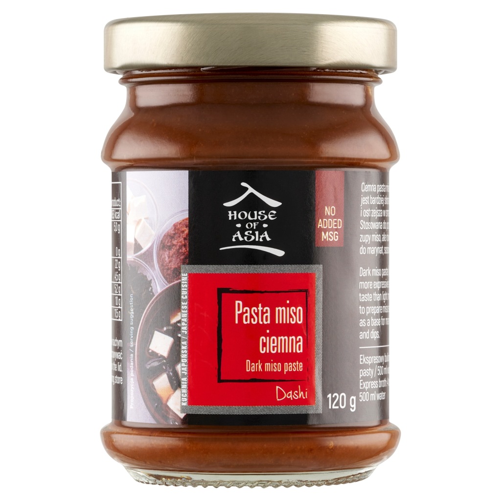 House of Asia Pasta MISO CIEMNA dashi 120 g