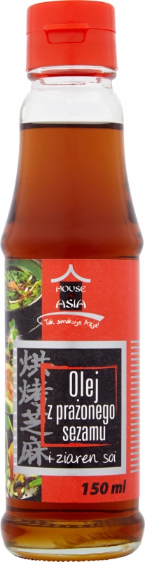 House of Asia Olej z prażonego sezamu i ziaren soi 150 ml