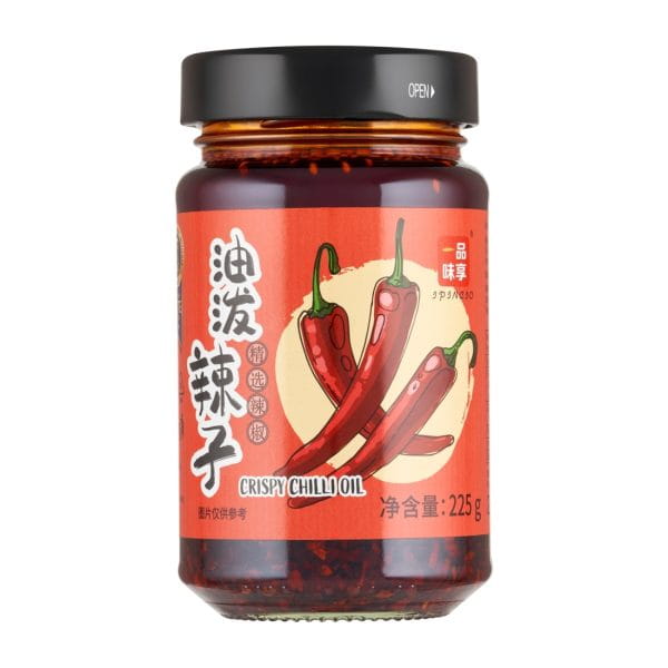 Yipin Agro Smażona Papryczka Chili w Oleju 225 g
