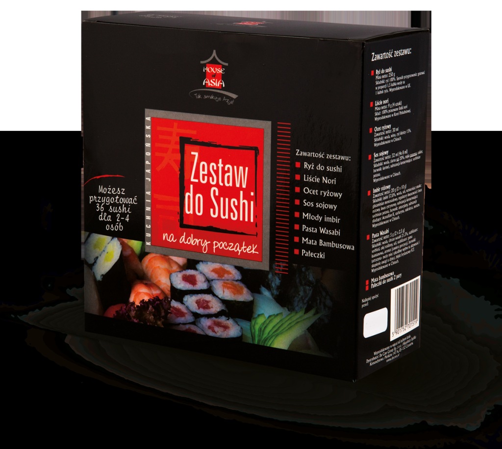 House of Asia Zestaw do sushi dla 2-4 osób