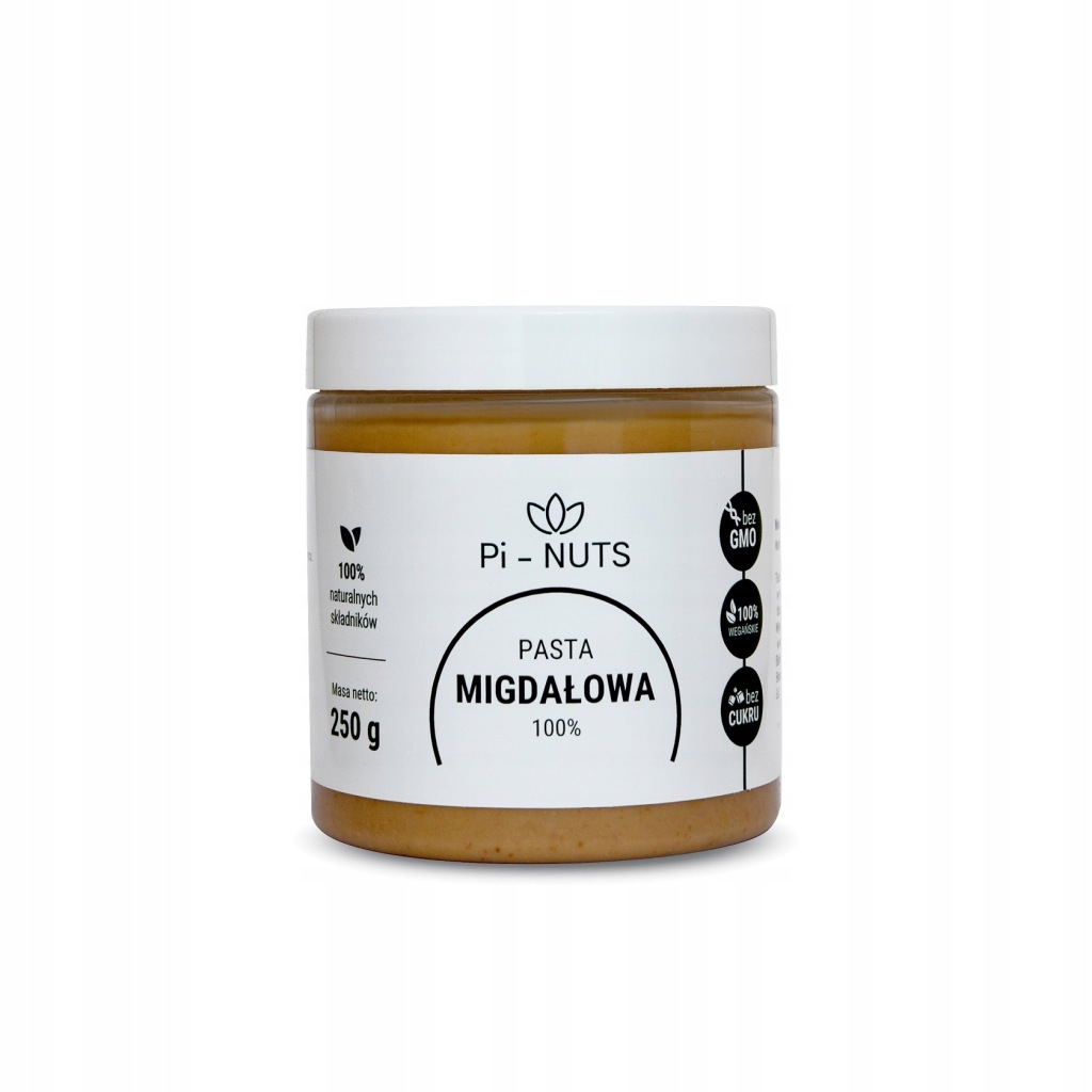 Pi-nuts Pasta migdałowa 100% 250g