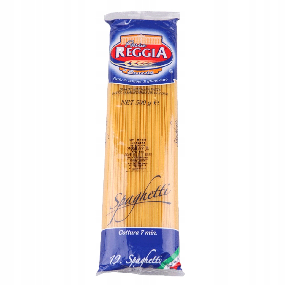 REGGIA Makaron VERMICELLI -5 KG- Spaghetti grubszy 5000g