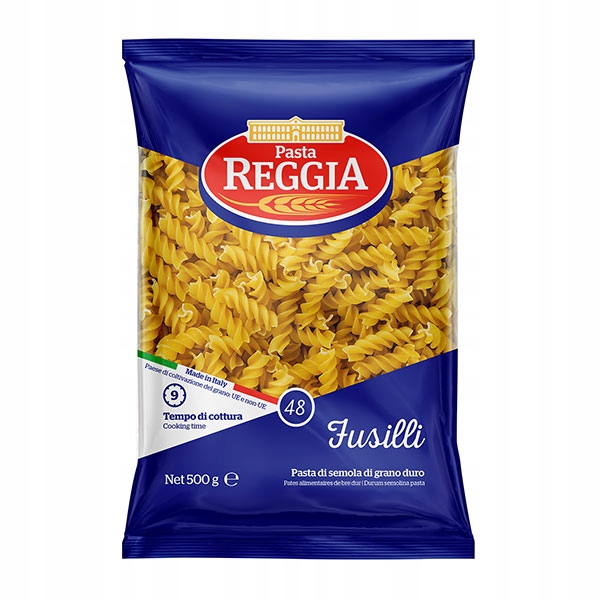 REGGIA Makaron FUSLI - ŚWIDERKI 500G