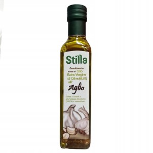 Oliwa z oliwek extra virgin z czosnkiem Stilla 250 ml