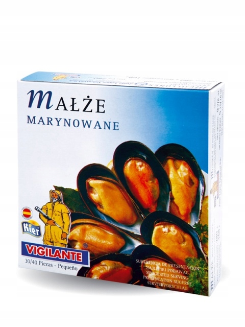 VIGILANTE Małże MARYNOWANE PIKANTNE 115G