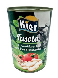 KIER Fasolka w pomidorach 400G