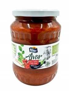 KIER AJVAR Pasta Z papryki i bakłażana 720ML