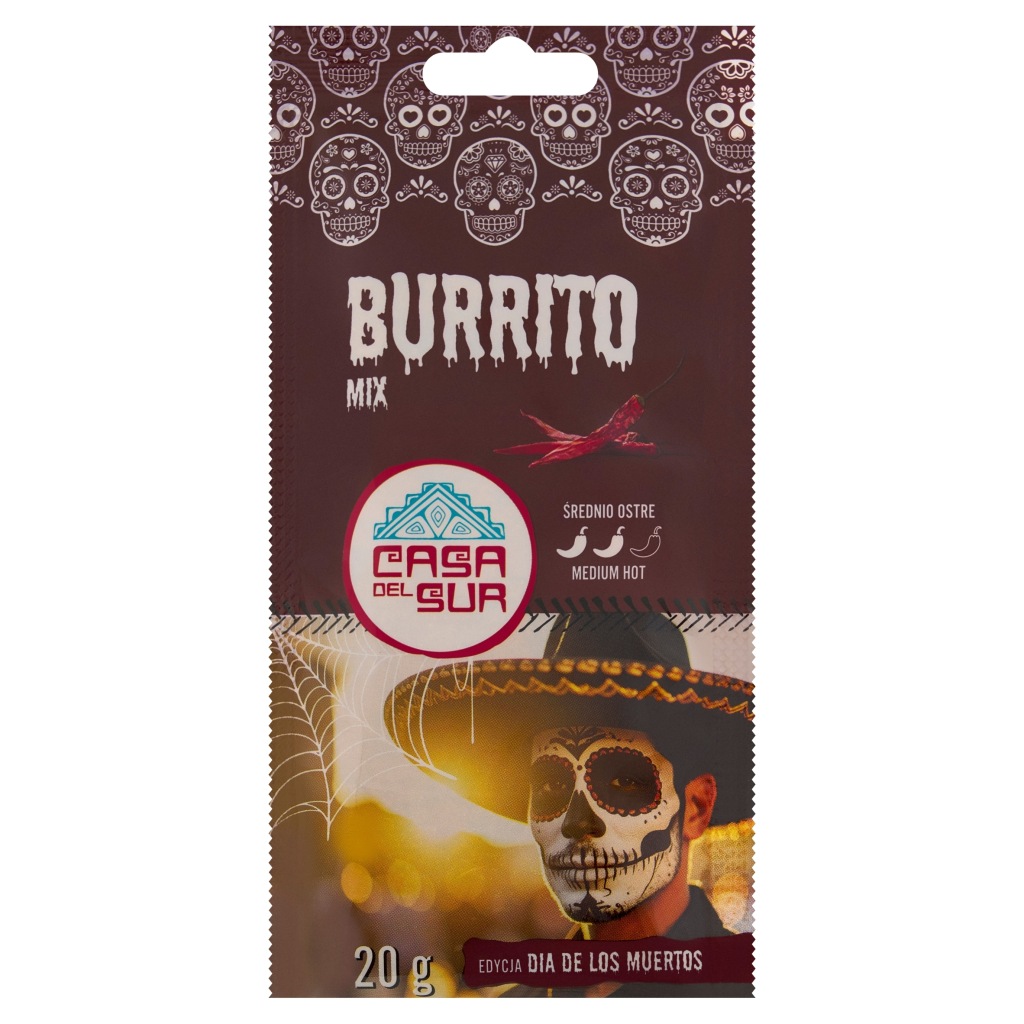 CASA de MEXICO Mieszanka przypraw BURITO MIX 20 g