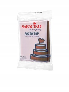 MASA CUKROWA DO OBKŁADANIA BRĄZ 250G SARACINO DEC056K025