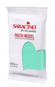 MASA CUKROWA DO MODELOWANIA TURKUS 250G SARACINO DEC045K025
