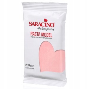 MASA CUKROWA DO MODELOWANIA RÓŻOWY 250G SARACINO DEC025K025