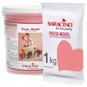 MASA CUKROWA DO MODELOWANIA RÓŻ 1KG SARACINO DEC025K1