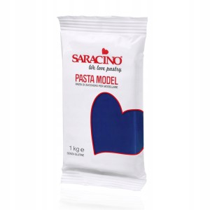 MASA CUKROWA DO MODELOWANIA GRANATOWY 1KG SARACINO DEC018K1