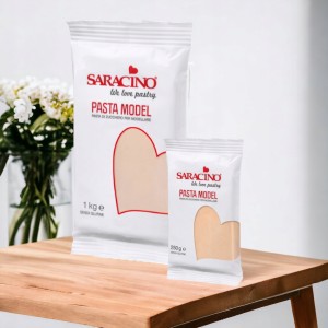MASA CUKROWA DO MODELOWANIA CIELISTY 1KG SARACINO DEC027K1