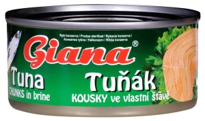 Giana Tuńczyk kawałki w sosie własnym duże kawałki
