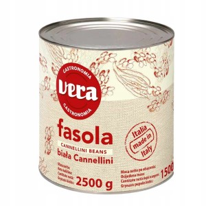Fasola Biała Cannellini Vera 2500 g