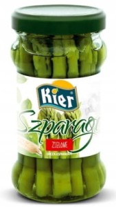 SZPARAGI ZIELONE KIER 180/100G SŁOIK