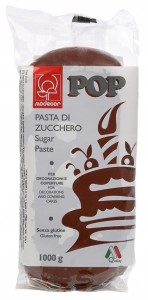 Lukier Plastyczny Masa BRĄZOWA 1 kg MODECOR