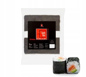 Wodorosty nori House of Asia 125 g wegańskie wysokobiałkowe bez laktozy