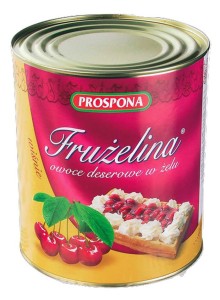 Wiśnie w syropie Prospona 0,4 kg frużelina