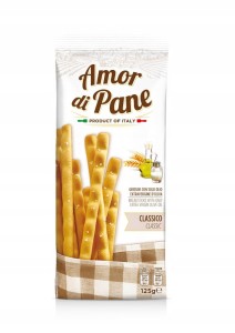 Paluszki Amor di Pane słone 125 g
