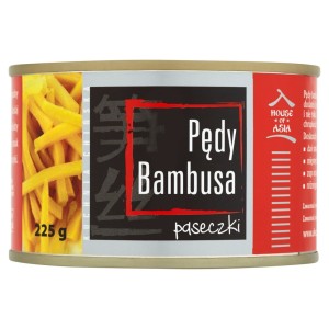 House of Asia Pędy bambusa paseczki 225 g