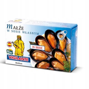 Małże w sosie własnym 115g Kier