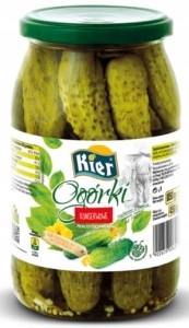 Ogórki Kier konserwowe 850 g