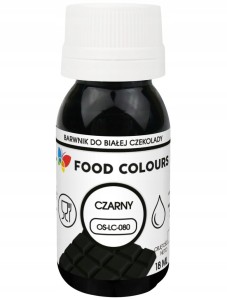 Food Colours Barwnik spożywczy do czekolady czarny 18 ml OS-LC-080