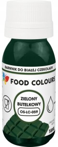 Barwnik olejowy Food Colours 18ml Zieleń Butelkowa OS-LC-059