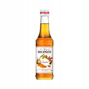 Syrop smakowy do kawy Monin Caramel - karmelowy 250 ml