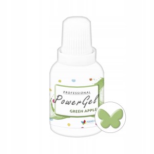 Barwnik w żelu Food Colours Power Gel zielone jabłuszko 20 g