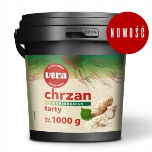 Chrzan Tarty Kremowy 1000 g VERA