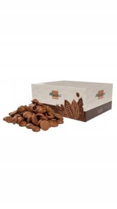 Czekolada mleczna Ariba dyski min. 32% kakao AQ49DL karton 10 kg