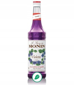 Monin Syrop barmański Fiołek (Violet) 700 ml