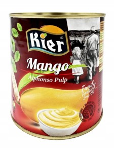 Pulpa z mango 3100g KIER BEZ CUKRU