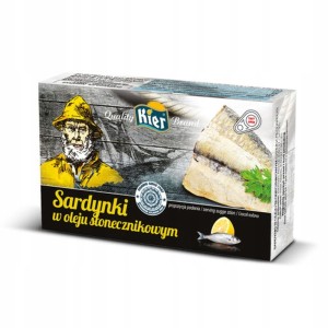 Sardynki w oleju Kier 0,12 kg