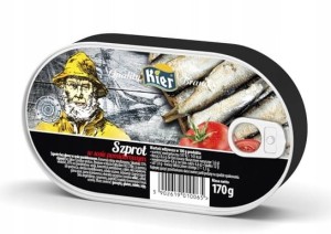 Szprot w sosie pomidorowym Kier 170g