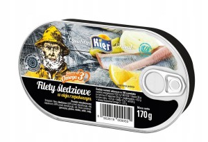 Filety śledziowe w oleju Kier PUSZKA 170g